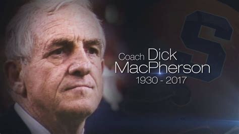 Remembering The Life And Legacy Of Coach Dick Macpherson