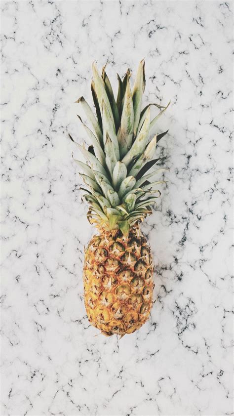 Rose Gold Marble Pineapple Background 1080x1920 Wallpaper