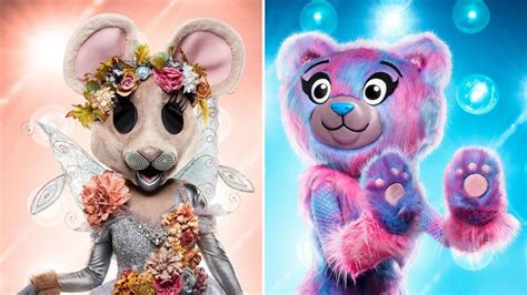 First Look Meet The Masked Singer Season 3s Mouse And Bear Photos