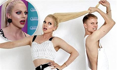Drag Queen Courtney Act Talks About Dating As Shane Jenek Daily Mail