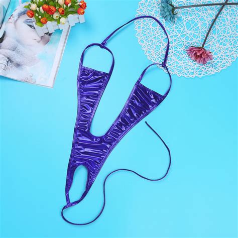 us sexy women teddy lingerie micro bikini v string slingshot monokini swimwear ebay