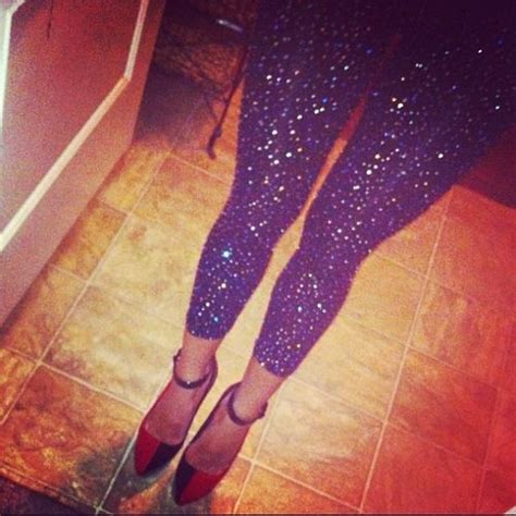 all glamed up sparkly leggings fashion leather leggings fashion
