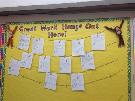 Student Work Display Displaying Student Work Student Work Wall