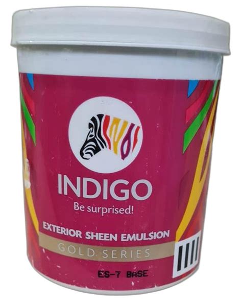 Indigo Exterior Sheen Emulsion Paint Packaging Size 1 Litre At Best