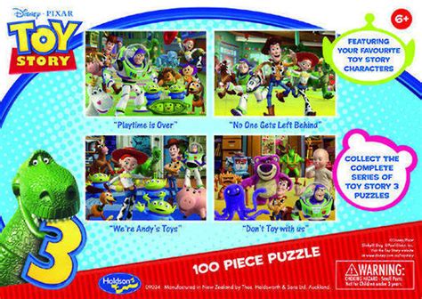 Toy Story 3 100 Piece Jigsaw Puzzle No One Gets Left Behind Images At