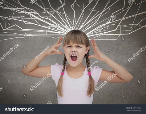 Furious Child Screaming Stock Photo 147180296 Shutterstock