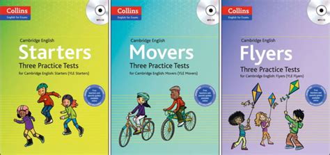 Cambridge English Three Practice Tests Starters Movers Flyers