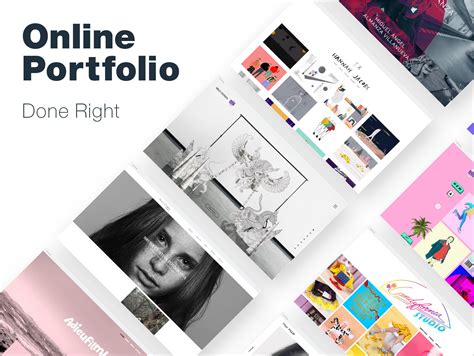 Online Portfolio 10 Designers Who Got It Right Web Design Ledger