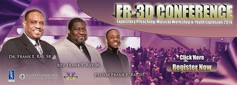 Ahead Of The Big July Church Conference Pastor Frank Ray Is Trying To