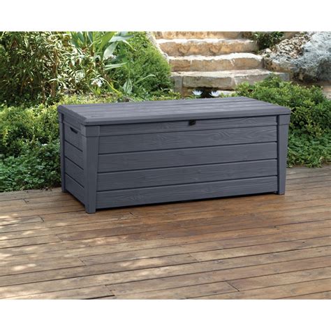 Buy Keter Brightwood Outdoor Storage Box Anthracite Mydeal