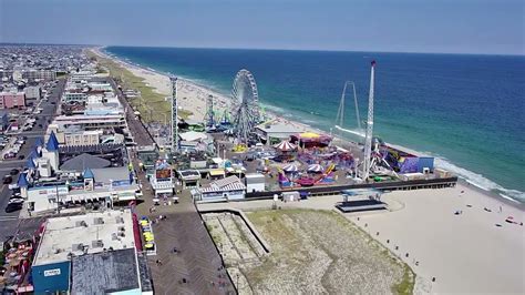 Seaside Heights New Jersey Aug 25 2022 Drone Video Youtube