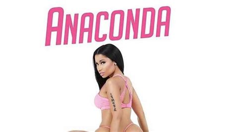 Nicki Minajs Anaconda Cover Art Is Totally Nsfw Entertainment Tonight