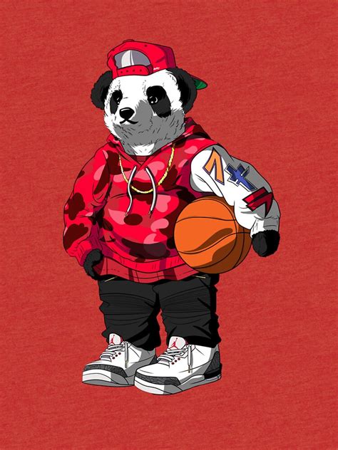 Bape Panda Supreme T Shirt By Safeaf Redbubble