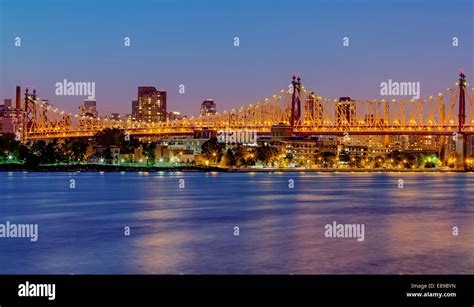 Queensboro Bridge 59th Street New York City Stock Photo Alamy