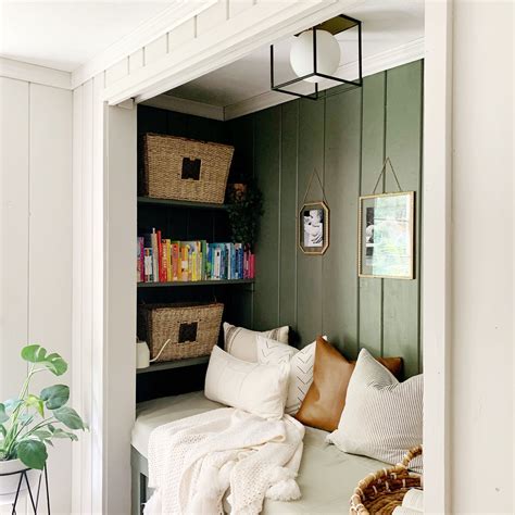 Diy A Cozy Book Nook Style Dwell Reading Nook Closet Cozy
