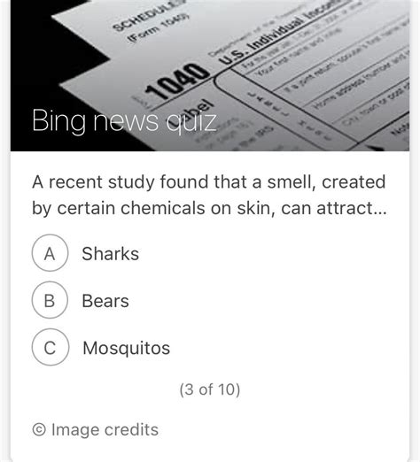 Bing News Quiz Daily Contributor