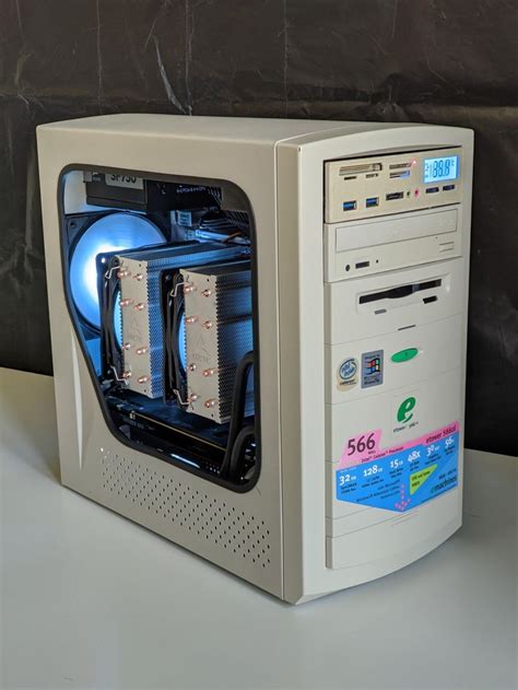 Retro 90s Gaming Pc Build Sleeper Custom Computer Case Custom