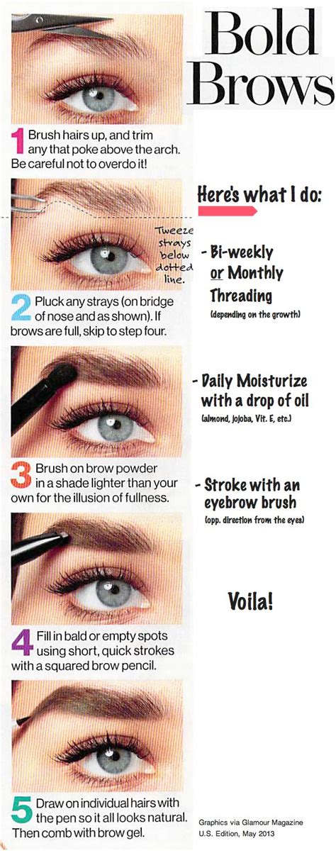 How To Get Bold Eyebrows Indian Fashion Lifestyle And