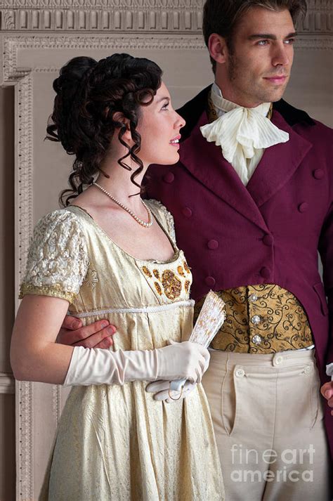 Attractive Regency Couple Photograph By Lee Avison