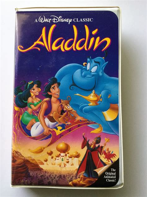 Aladdin A Walt Disney Classic Rare Vhs Black Diamond Vhs Sexiz Pix