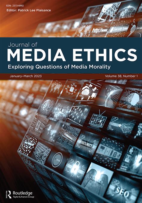 List Of Issues Journal Of Media Ethics