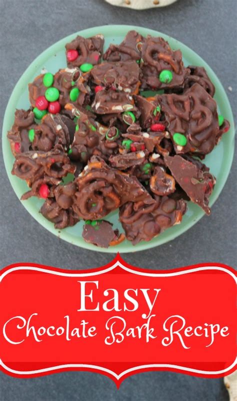 Easy Sweet And Salty Chocolate Bark Recipe Simply Southern Mom