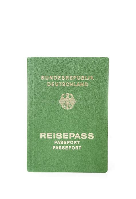 Formulaire De Demande Allemand De Passeport Avec Des Passeports Photo