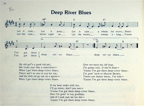 Deep River Blues Sixstr Stories