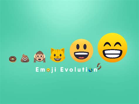 Emoji Evolution By Darwin Cacho Pablo On Dribbble