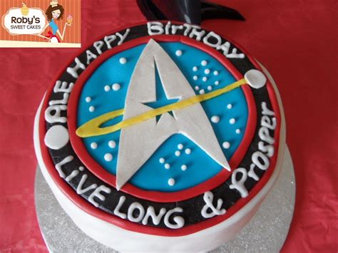 Star Trek Cake Star Trek Cake Star Trek Party Star Trek Birthday