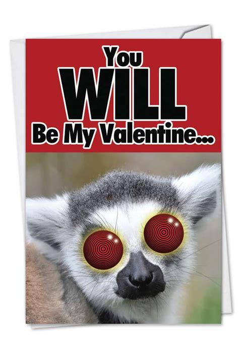 You Will Be My Valentine Valentines Day Greeting Card