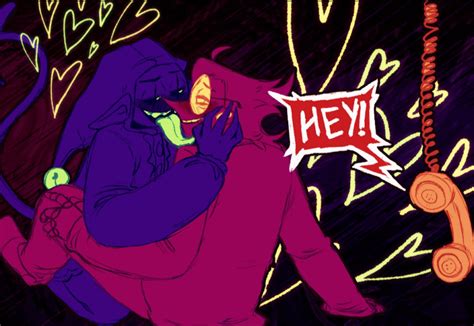 Rule 34 Deltarune Gay Jevil Deltarune Kissing Making Out Sexrainbow Spamton G Spamton Tongue