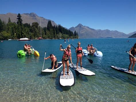 Stand Up Paddle Board On Lake Wakatipu With Watersports Queenstown Our