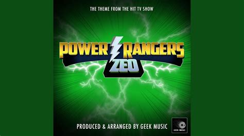 Power Rangers Zeo Main Theme From Power Rangers Zeo Youtube