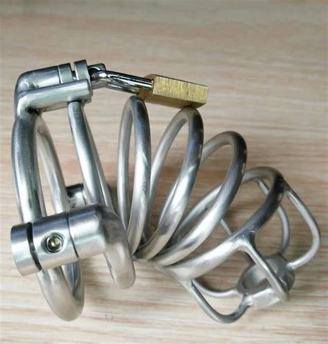 Chastity Devices Male Lock Chasity Cages Steel BDSM Bondage Gear Cock