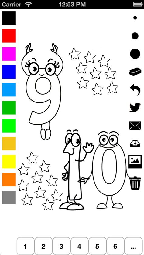 123 Libro Para Colorear Para Niños Aprender A Dibujar Los Numeros