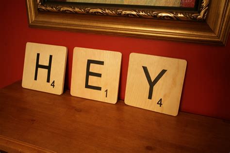 Cool Craft Scrabble Name Tiles How To Nest For Less