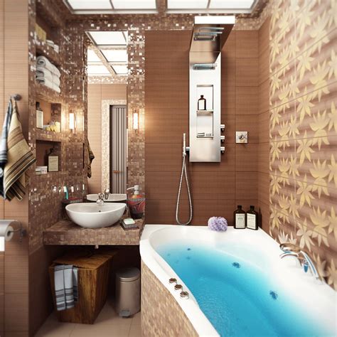 They could enliven the small bathroom space, unlike anything. Small Bathroom Design