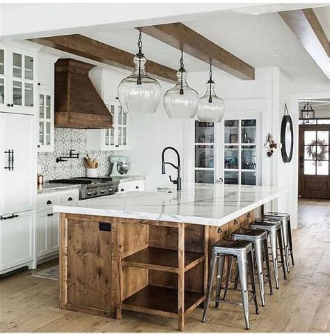 Rustic Farmhouse Kitchen Ideas To Make Cooking More Fun Farmhouse Kitchen Design Rustic