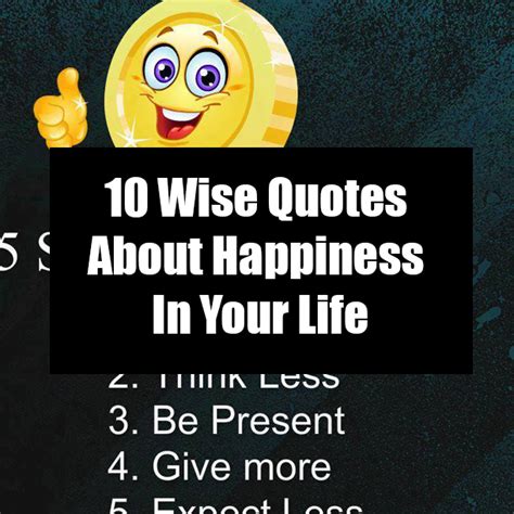 10 Wise Quotes About Happiness In Your Life