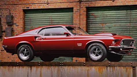 A 1969 Ford Mustang Boss 429 Sportsroof Fastback Is Among The