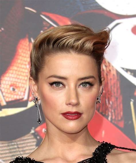 14 Amber Heard Hairstyles And Haircuts Celebrities