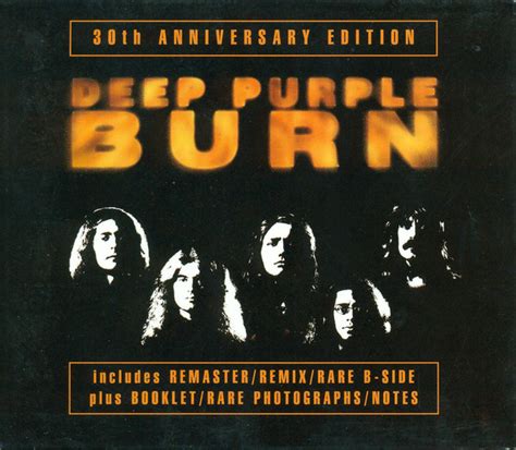 The sky is red, i don't understand, past midnight i still see the land. Deep Purple - Burn (2004, 30th Anniversary Edition, CD ...