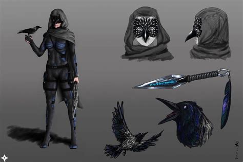 Character Concept The Raven By Https Deviantart Com Akoukis On Deviantart Raven Superhero