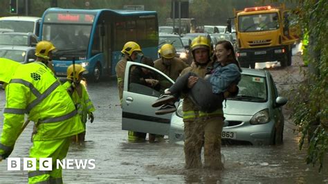 Firefighters Rescue Record Number Of People Bbc News