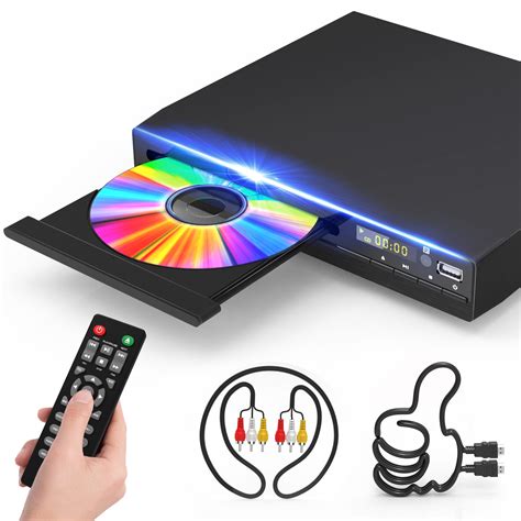 Dvd Player With Hdmi 1080p Hd Dvd Player For Tv With Remote Portable Cd