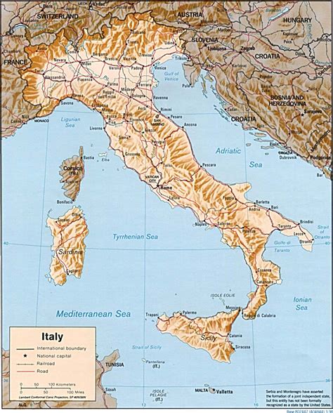 Italy Maps Perry Castañeda Map Collection Ut Library Online