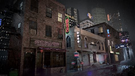 Dystopian Night Updated Rblender