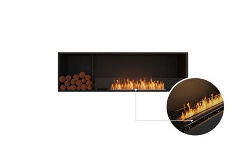 flex 68ss bxl single sided fireplace insert ecosmart fire