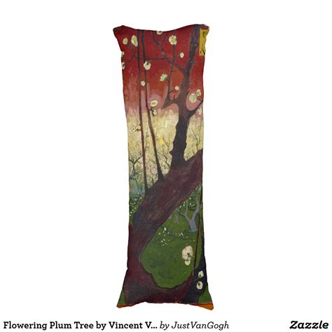 Vincent van gogh flowering plum tree canvas prints and framed canvas art. Flowering Plum Tree by Vincent Van Gogh Body Pillow ...